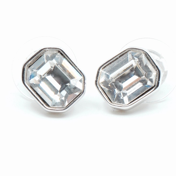 Swarovski Jewelry - Swarovski Silver Crystal Earrings